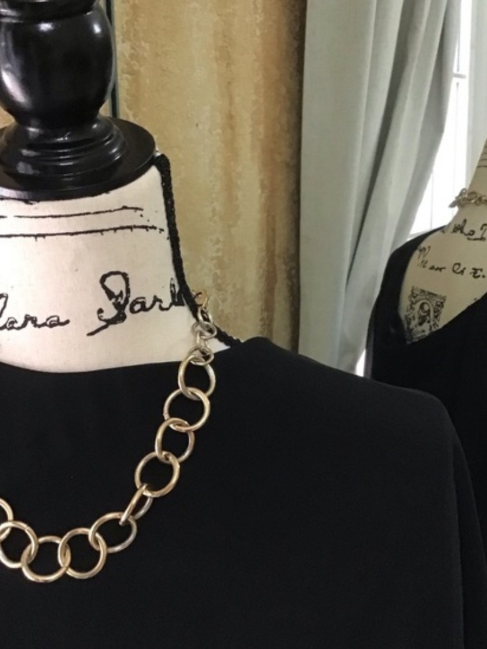 BaubleBar Gold Link Chain Necklace